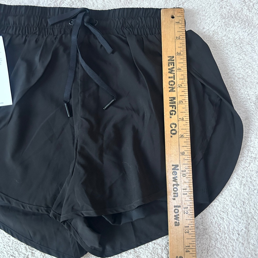 Buffbunny‎ Collection Breezeful Mid Rise 2-1 Shorts size XS Lined Black NWT - Picture 6 of 7